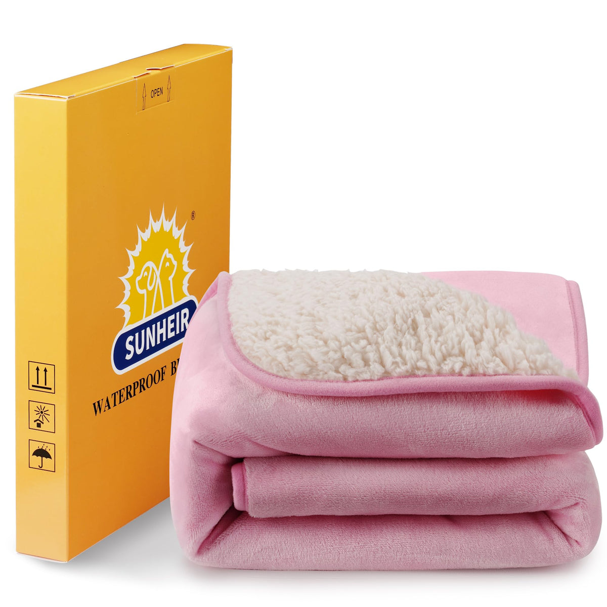 Manta Sunheir impermeable para sofá, protege derrames y manchas.