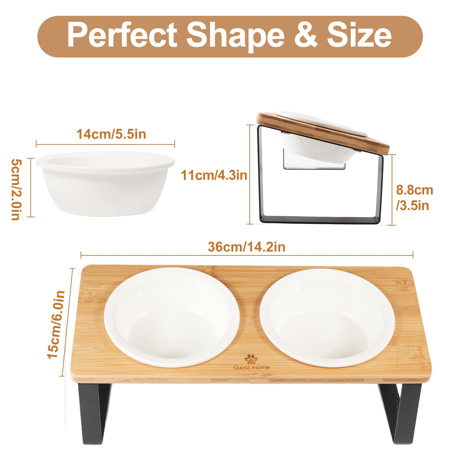 Sunhoo base madera pulida ofrece soporte estable y fácil limpieza