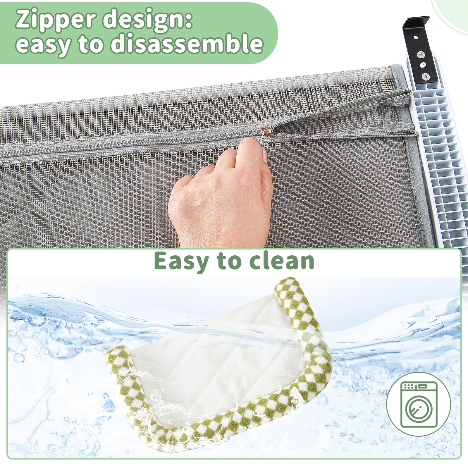 Sunhoo cubierta de peluche lavable para confort.
