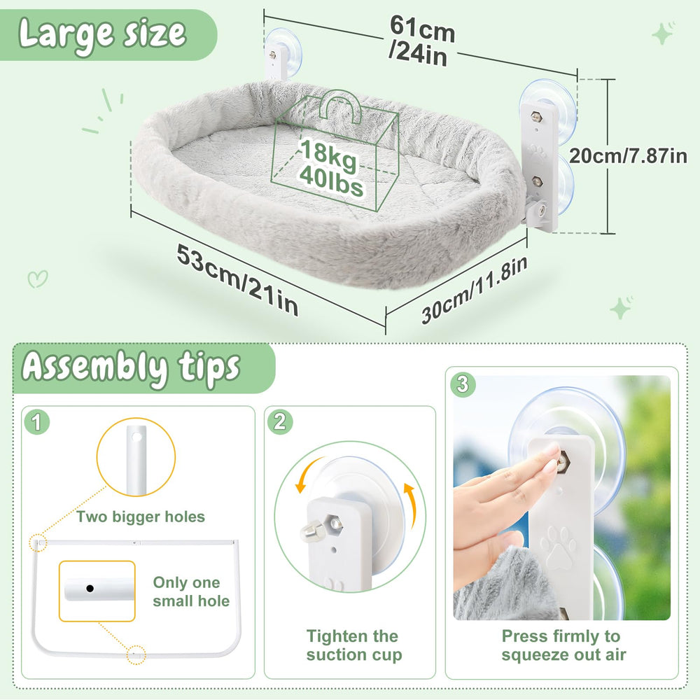 Sunhoo diseño-sin-cables: libertad de movimiento entre hamacas para gatos curiosos.