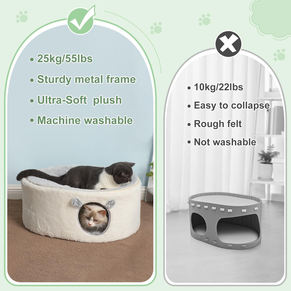 Sunhoo hamaca para gatos espaciosa para estirar y relajarse