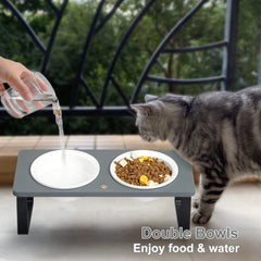 Sunhoo soporte de madera ergonómico, estable durante la comida.