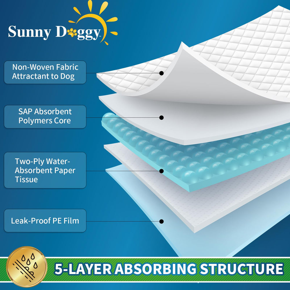 Sunny Doggy Pee Pad paquete de 12 unidades listo para entrenar