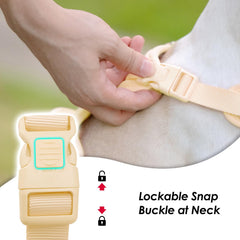 Sunraymascota arnés sin tirones con enganche dorsal para caminatas diarias.