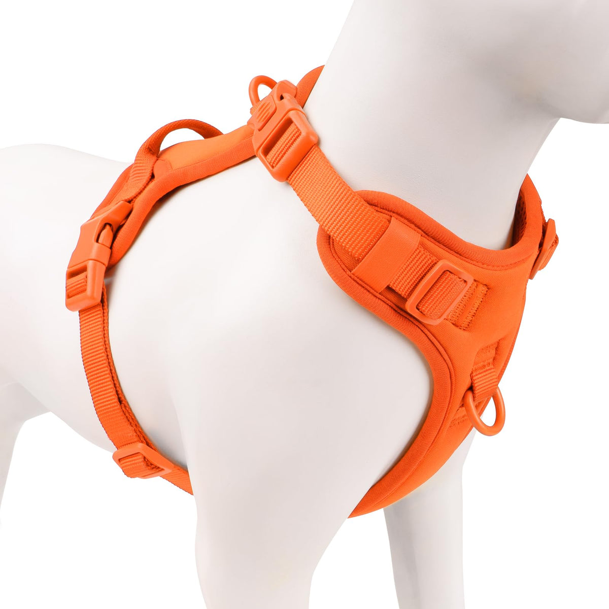 Sunraymascota arnés sin tirones con clip frontal para control suave durante paseos