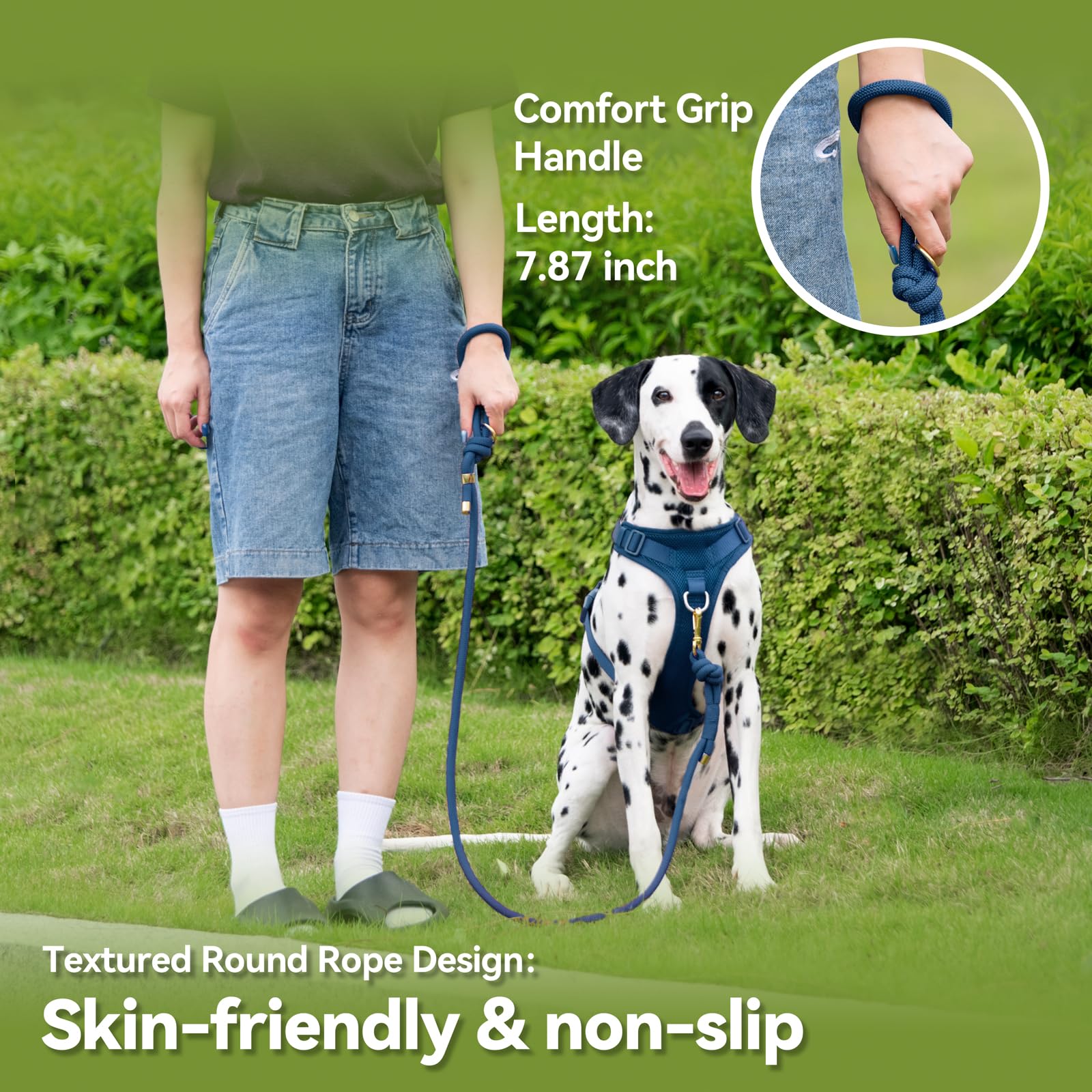 Sunraymascota: diseño de doble capa con cuerda trenzada para durabilidad.