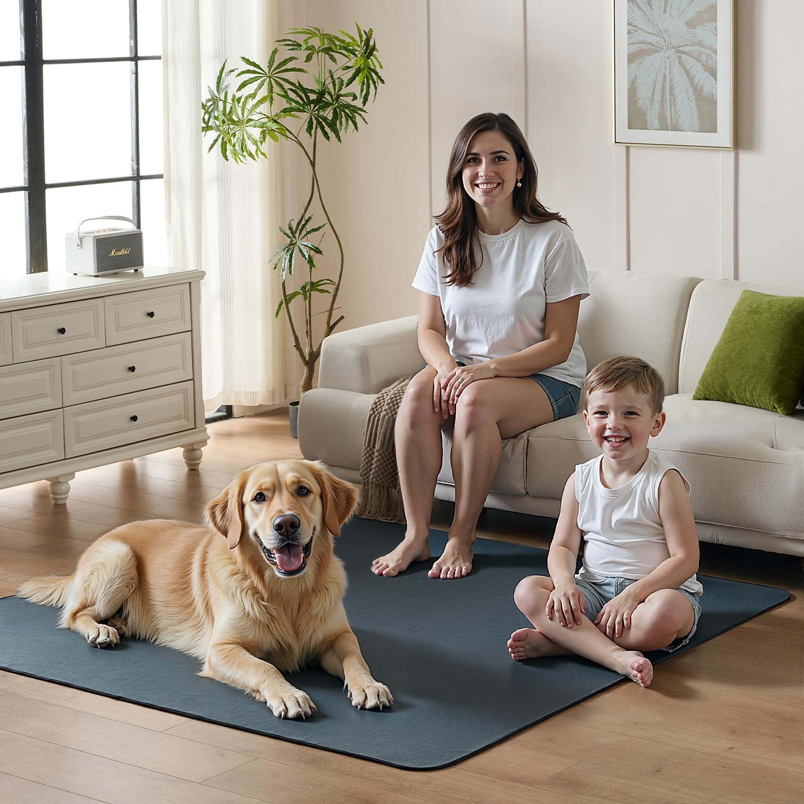 Sunsleek pad absorbente 4 capas, retiene líquidos y olores