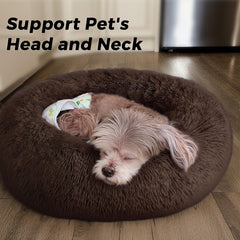 SunStyle Home cama gato donut 20p, refugio suave para acurrucarse.