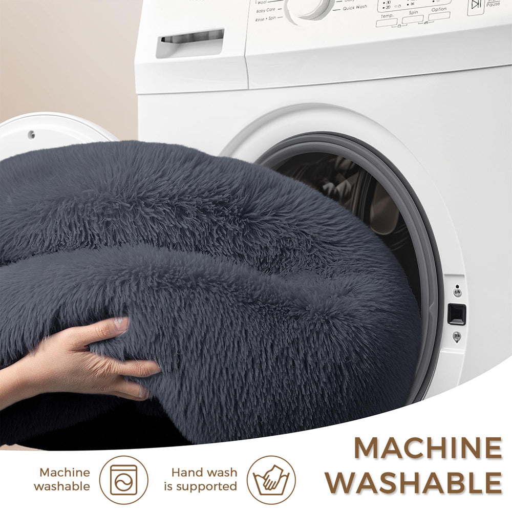 Cama SunStyle Home para gato, redonda y envolvente, perfecta para siestas tranquilas