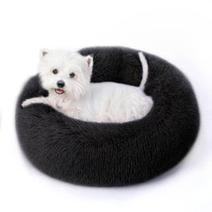 SunStyle Home cama-relajante para perros y gatos, diseño redondo para acurrucarse
