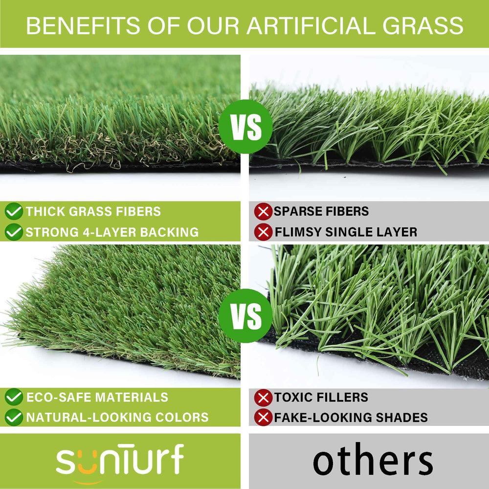 SunTurf permite cortar a medida para jaulas y espacios