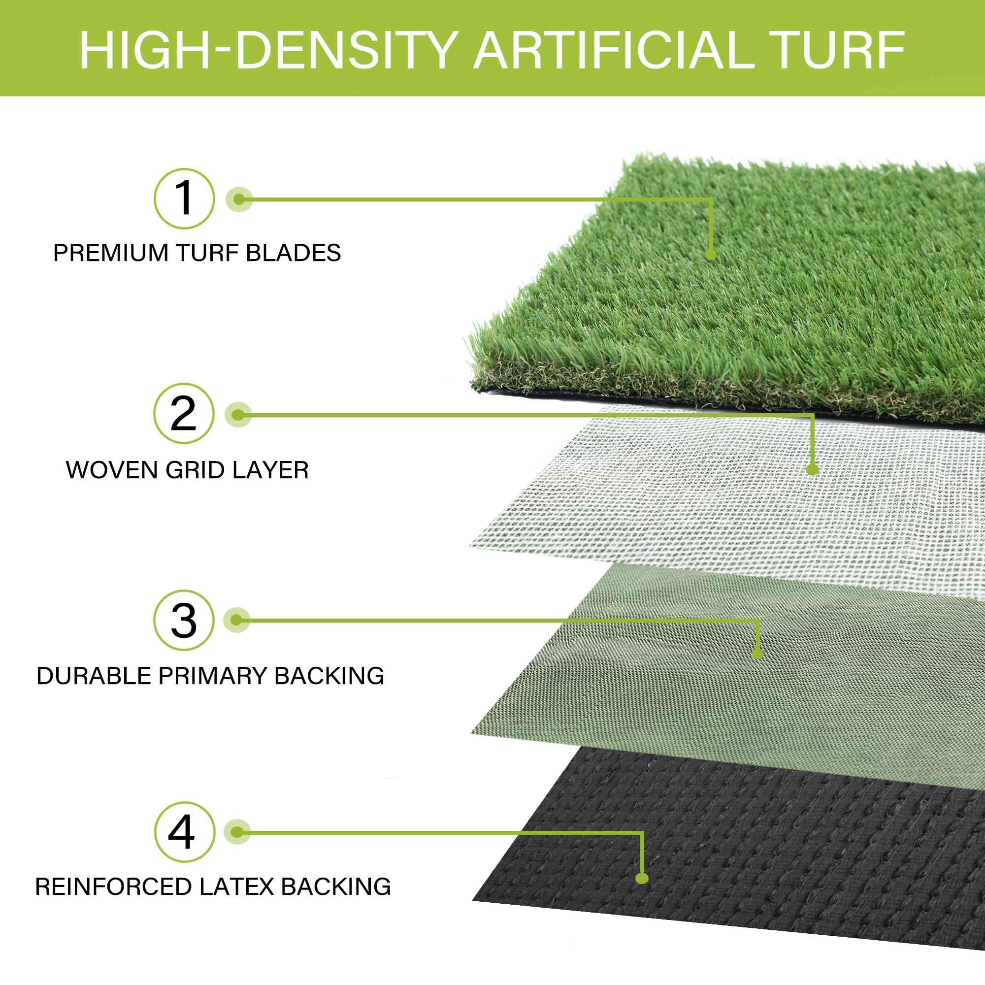 SunTurf fácil limpieza sin olor, opción reutilizable