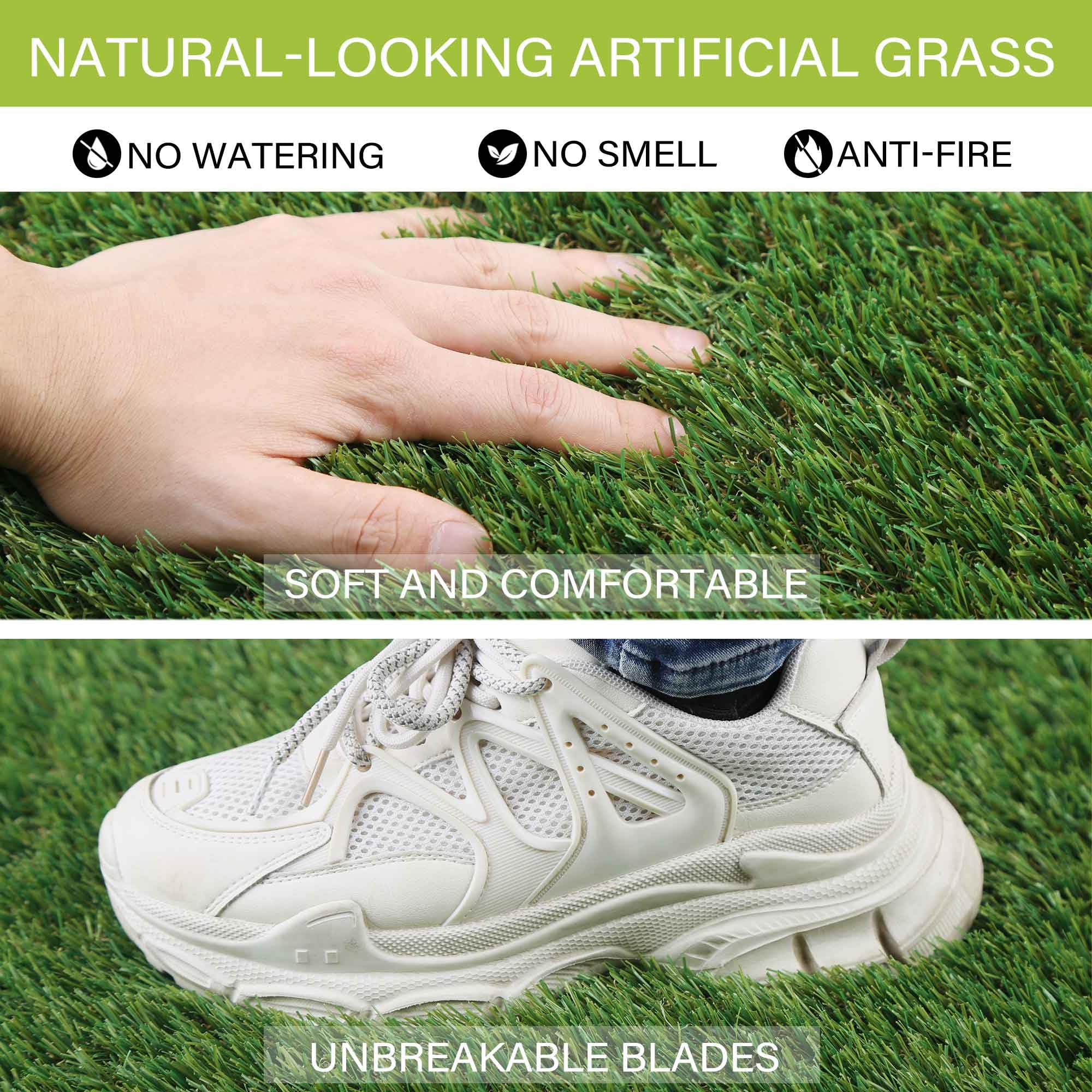 SunTurf portátil y resistente, fácil de almacenar