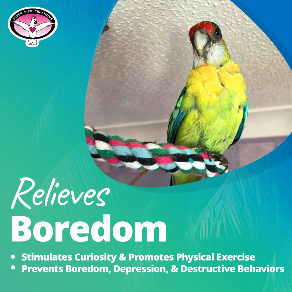 SB324 de Super Bird Creations, adaptable a jaulas de distintos tamaños.