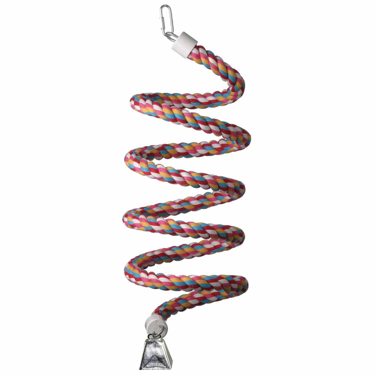 SB325 de Super Bird Creations: percha cuerda bungee para aves grandes, fomenta ejercicio seguro.