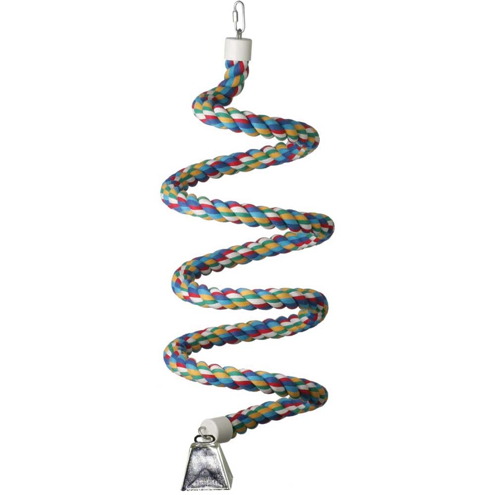 SB326 de Super Bird Creations: percha bungee para aves grandes favoreciendo el ejercicio