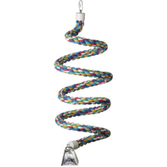 SB326 de Super Bird Creations: percha bungee para aves grandes favoreciendo el ejercicio