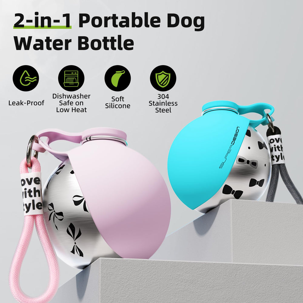 Materiales seguros para mascotas: acero inoxidable y silicona de calidad
