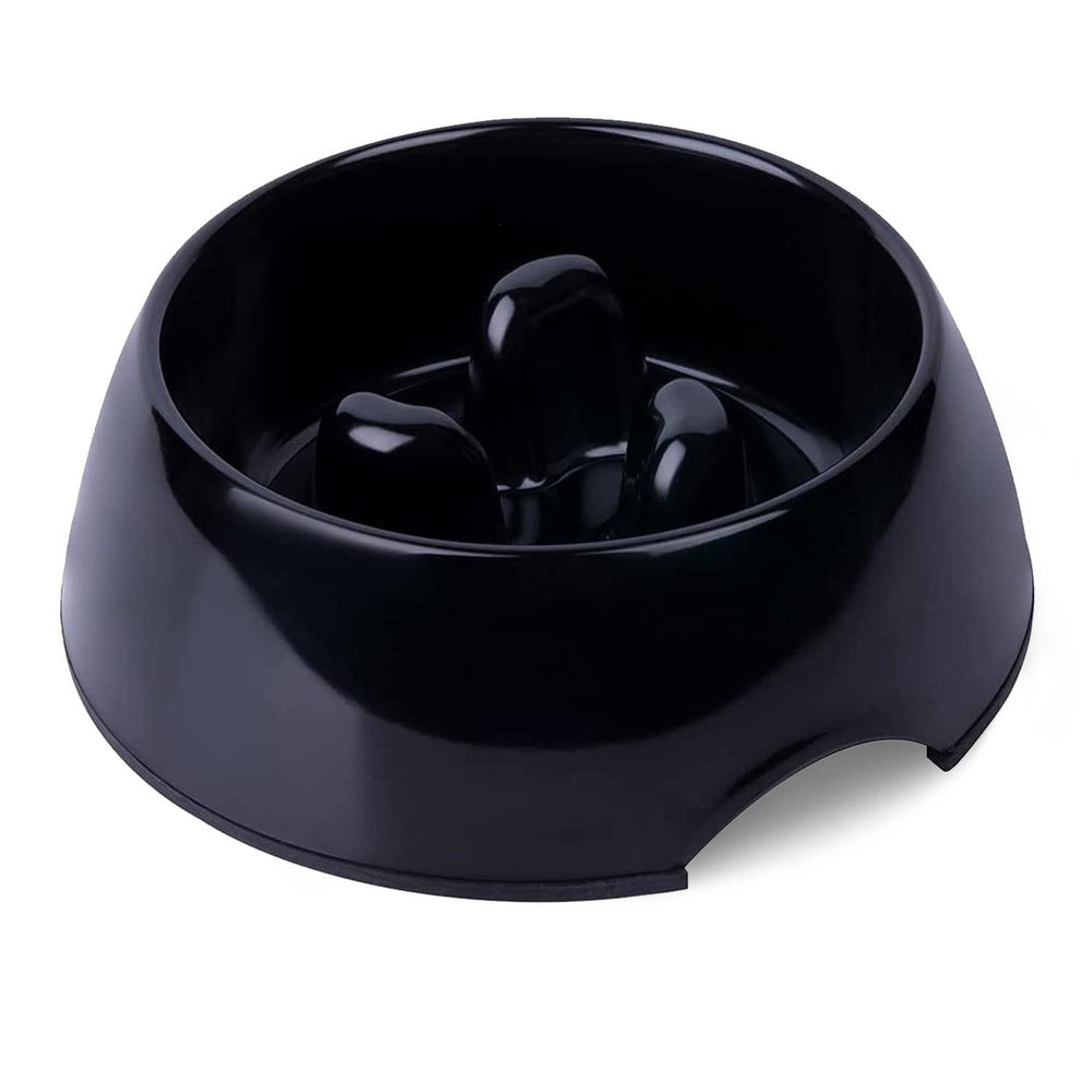 Super Design Cuenco Lento para Perros, diseño laberinto que fomenta comer despacio y evita ingestas rápidas