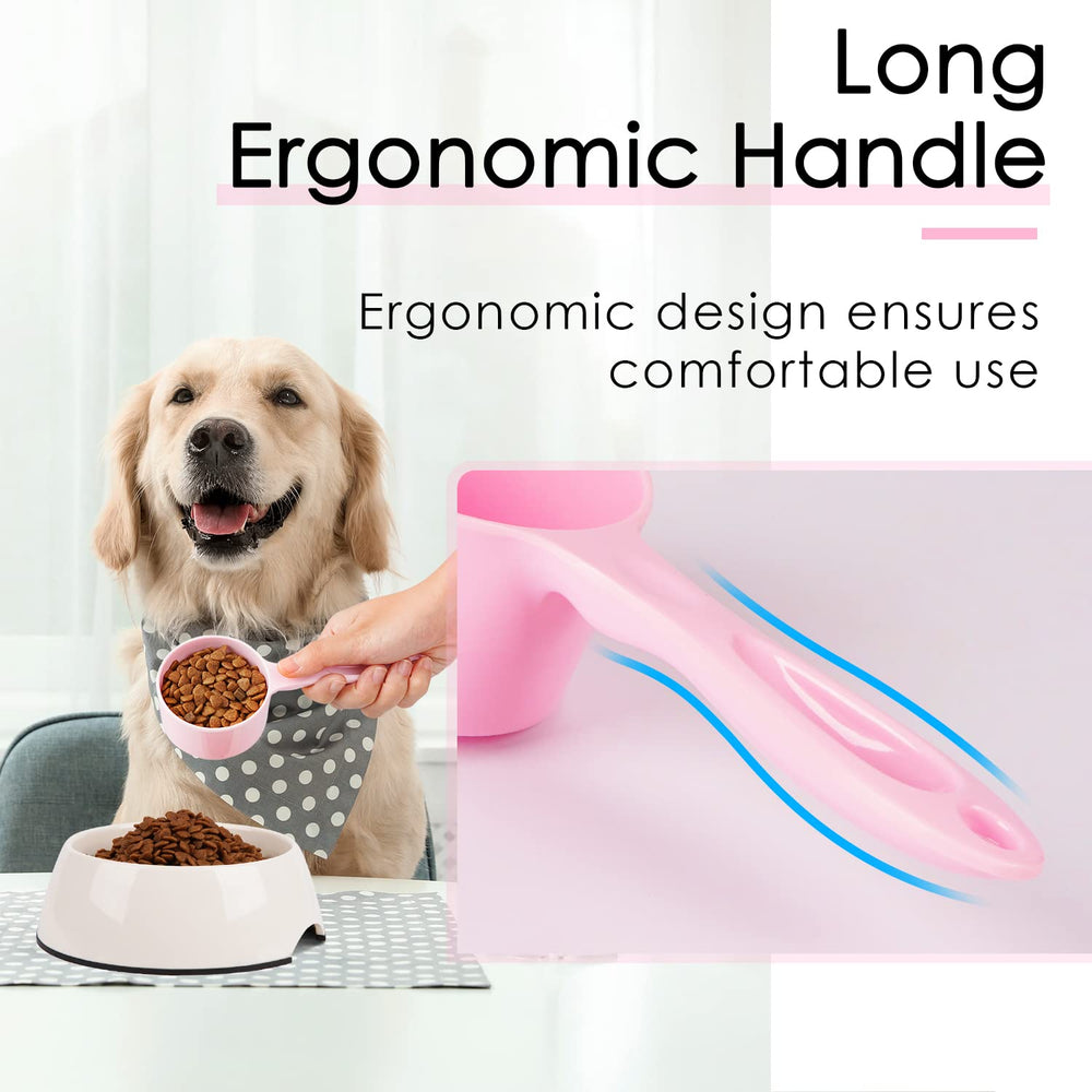 Super Design Utensilio práctico de cocina para mascotas, rosa.