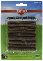 Super Pet Kaytee palitos de manzana del huerto, para desgaste dental natural y juego