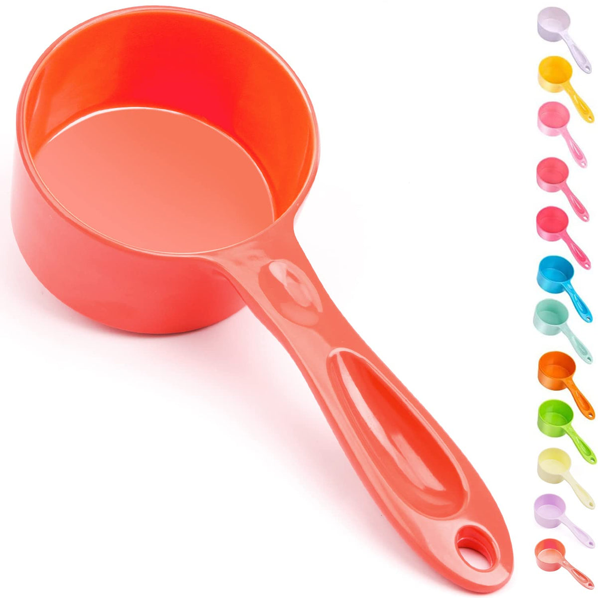 Super Design: cuchara-medición para perros, precisión en media taza.
