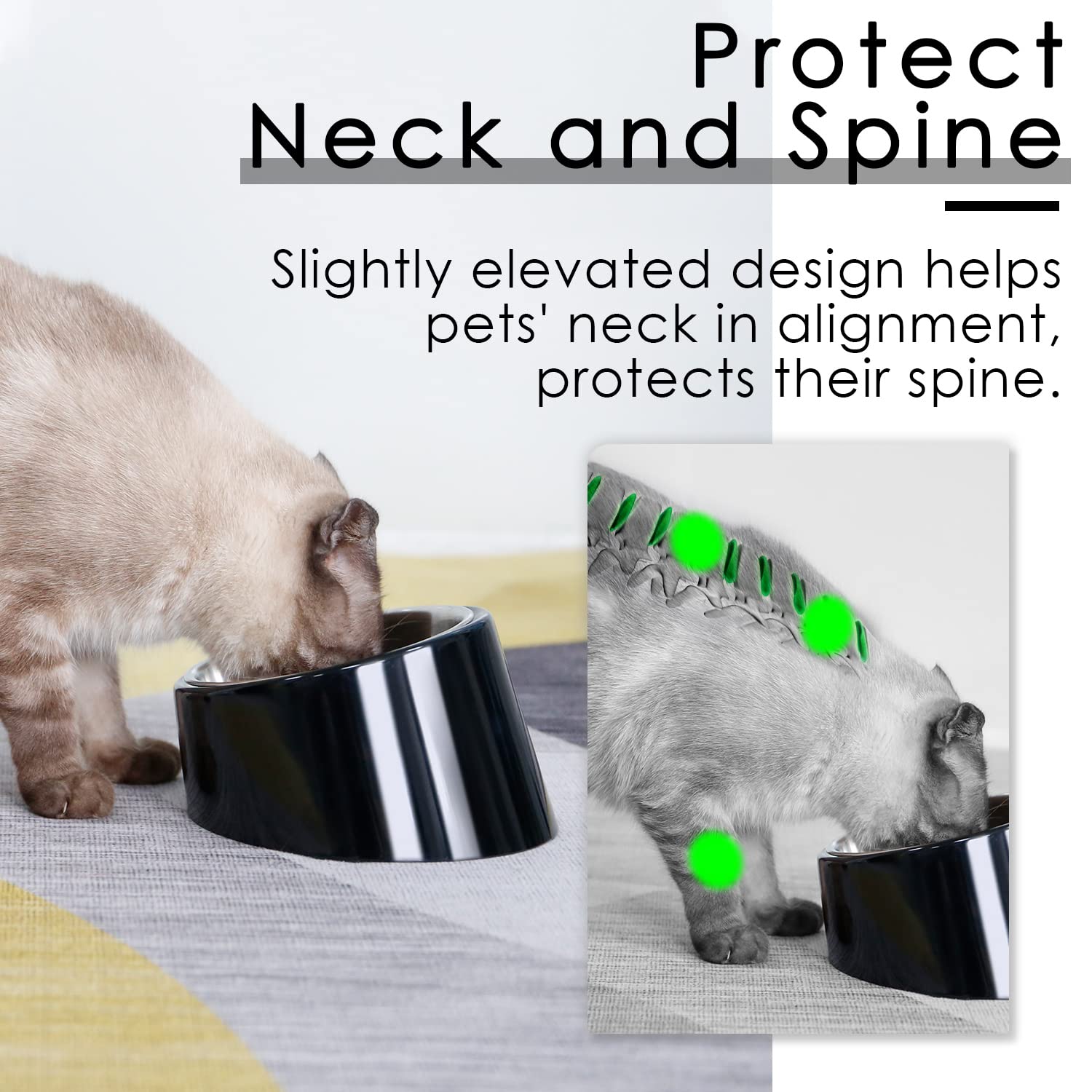 Melamine stand is dishwasher-safe for easy cleaning with the SuperDesign set.