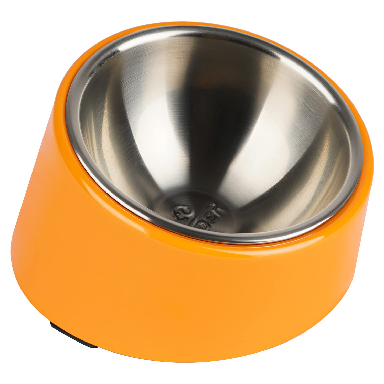 Super Design tazón inclinado 15° facilita comer para tu mascota.