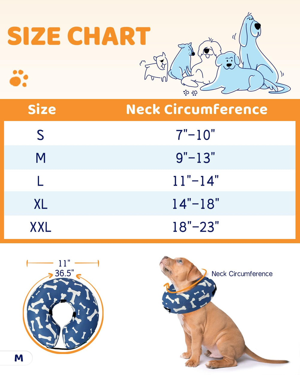 Supet collar-donut limpieza fácil: exterior antiadherente para menos pelos