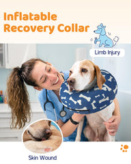 Supet collar donut para perro ofrece máxima comodidad durante la recuperación.