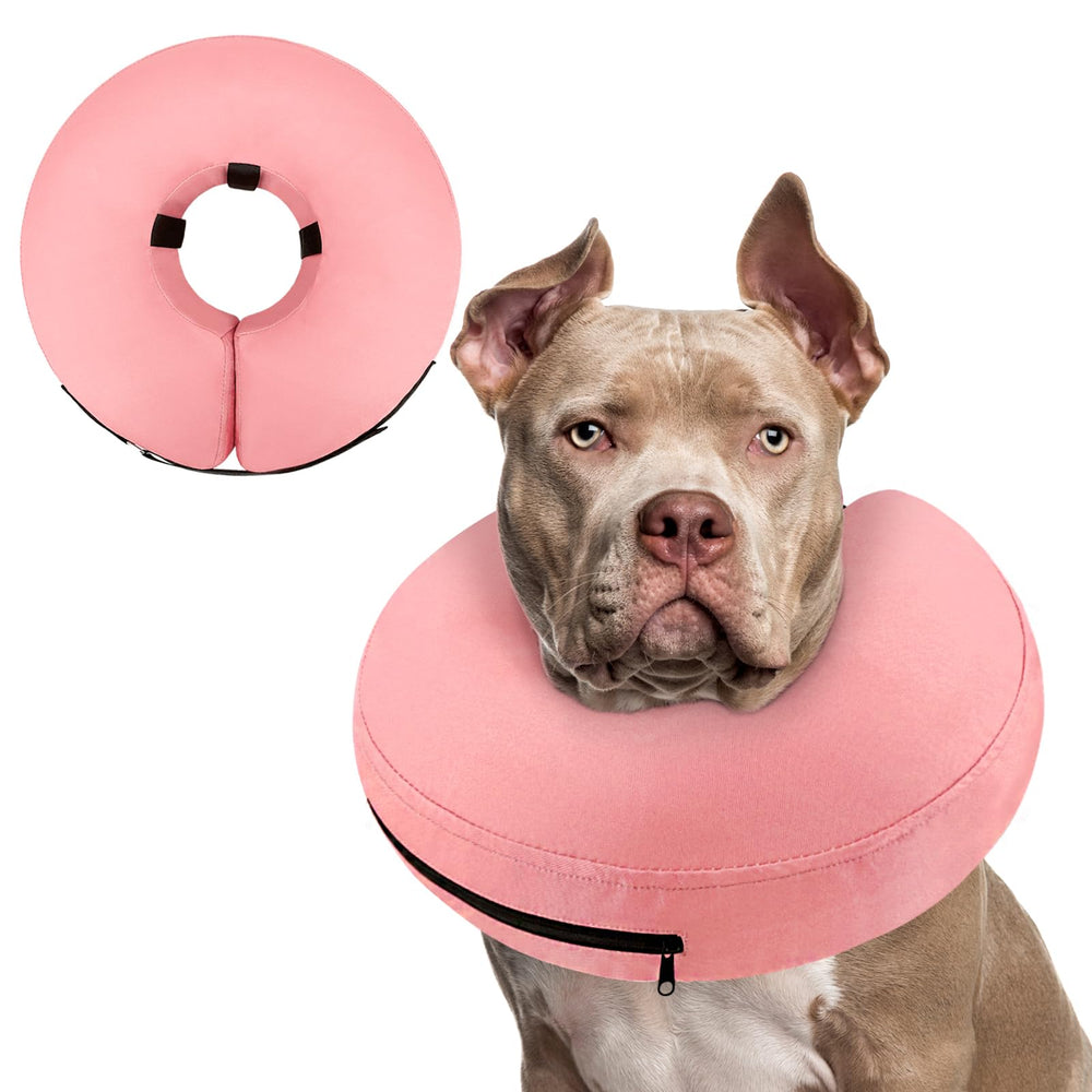 Cono inflable Supet en forma de dona para recuperación cómoda.