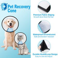 Cono Supet con borde suave de plástico para mayor comodidad.