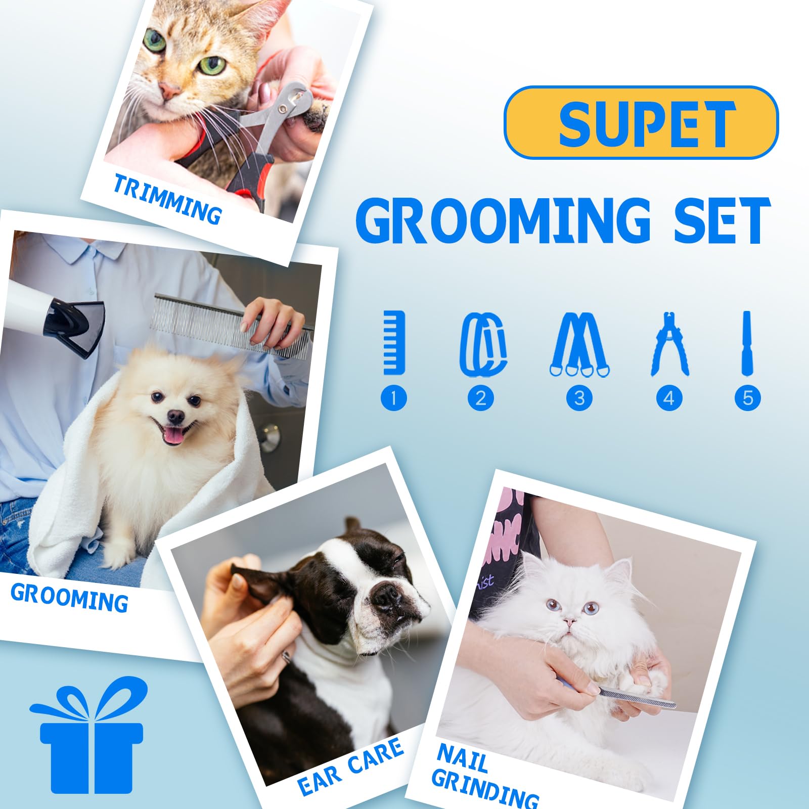 Supet diseño práctico para veterinarias y uso doméstico