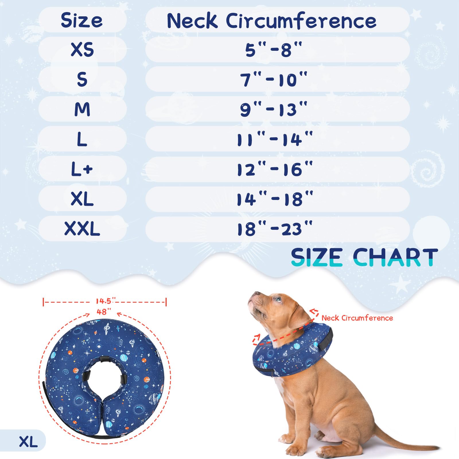 Supet collar dona suave alrededor del cuello para mayor confort