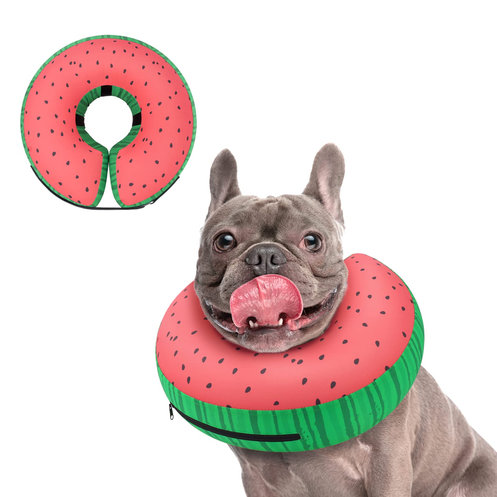Supet dona inflable para perro grande evita lamido con comodidad
