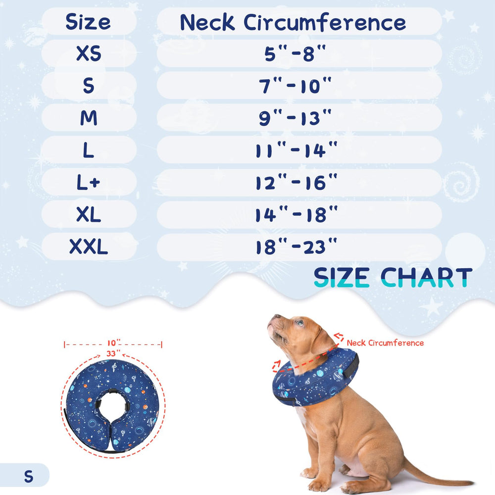 Diseño suave y adorable de Supet Donut Collar para mascotas felices.