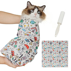 Supet Gato Wrap: sesión de cuidado felino sin estrés.