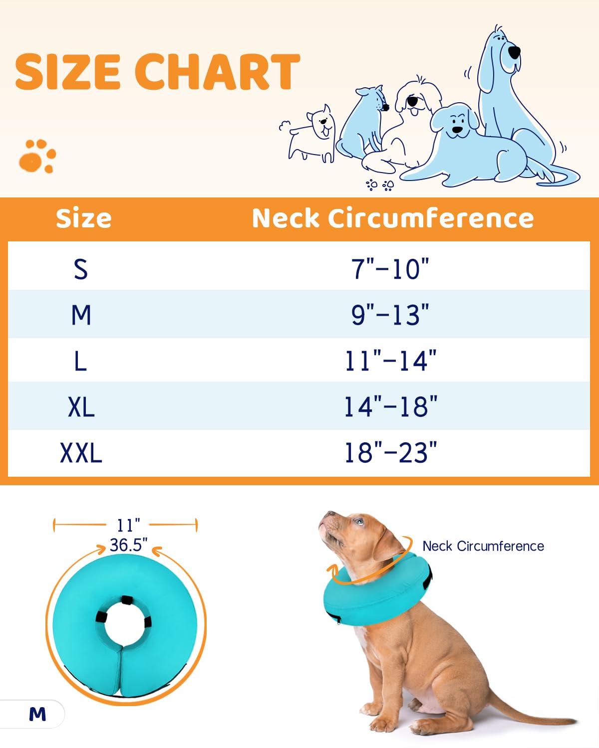 Fácil limpieza del cono inflable Supet.