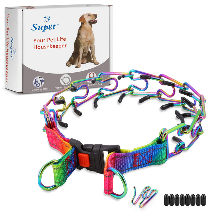 Supet collar martingale para perros con ajuste ergonómico para paseos más controlados
