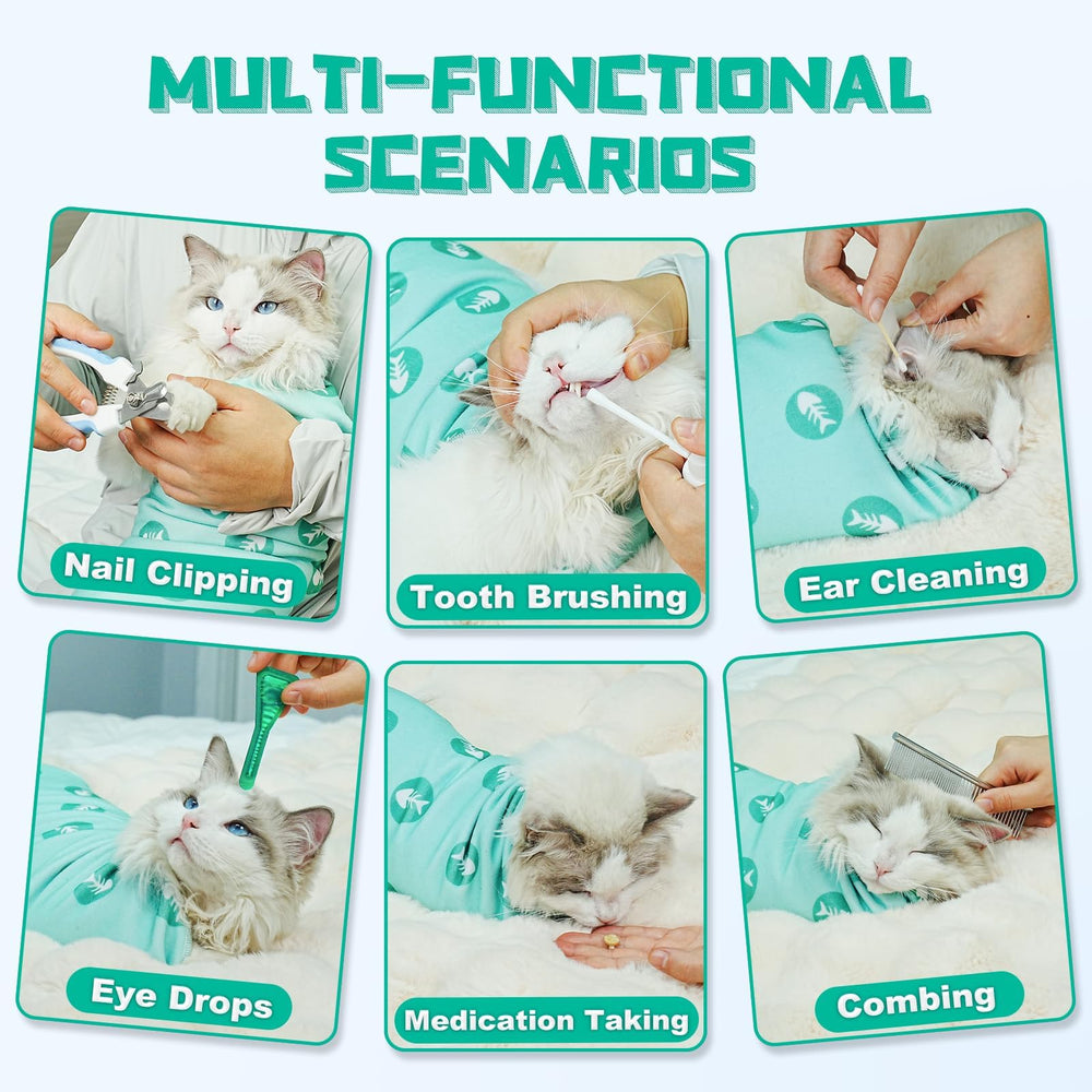 Supet facilita aplicaciones rápidas y tranquilas durante el cuidado felino.