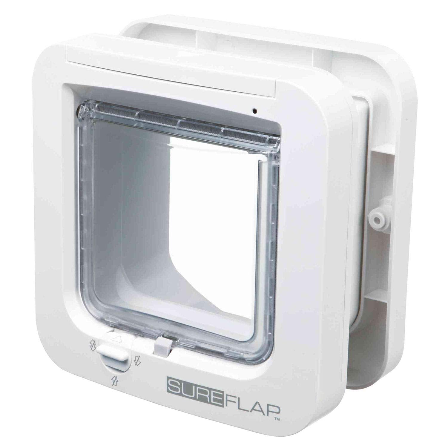 SureFlap vida de batería larga con indicador de bajo consumo.