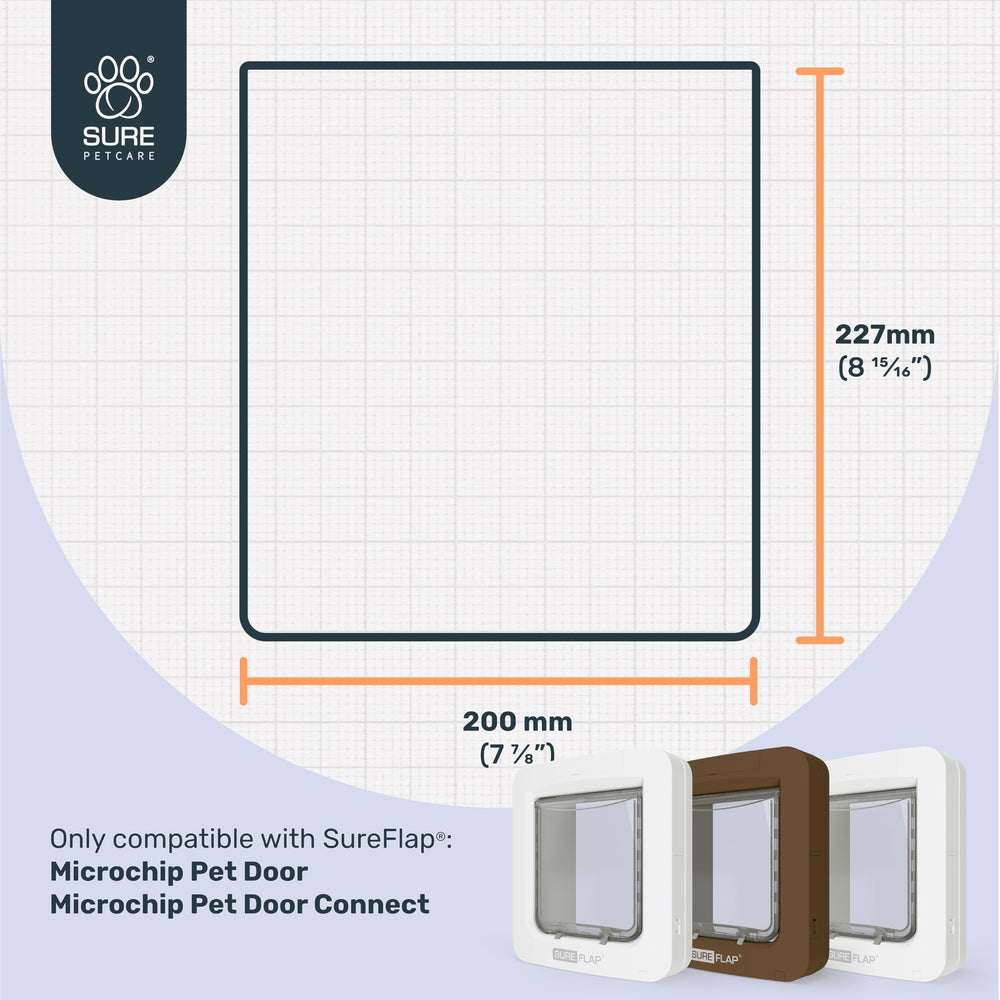 Extensor de túnel SureFlap para puerta de mascotas, añade longitud útil al túnel.
