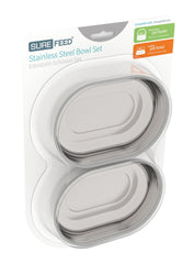 SureFlap tazón acero inoxidable para SureFeed, fácil limpieza.