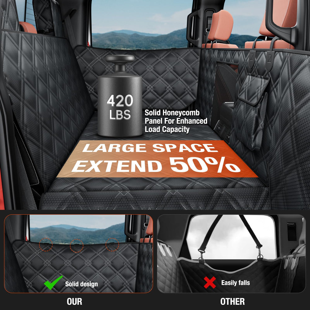 Surfcabin material impermeable y duradero protege el interior ante manchas y pelo.