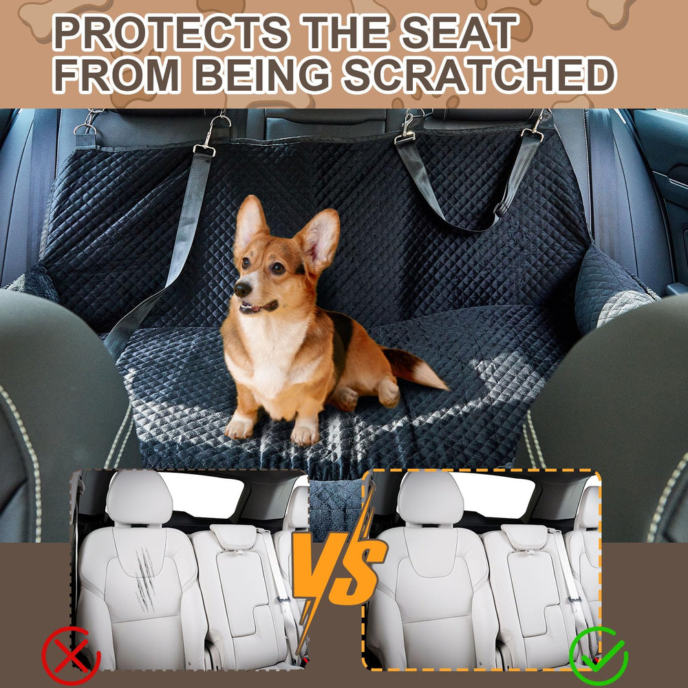 Suzile uso doble: cama para casa y coche para perros grandes.