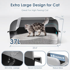 Suzzipaws sistema con pedal recoge arena de las patas, ayuda a mantener el área limpia.