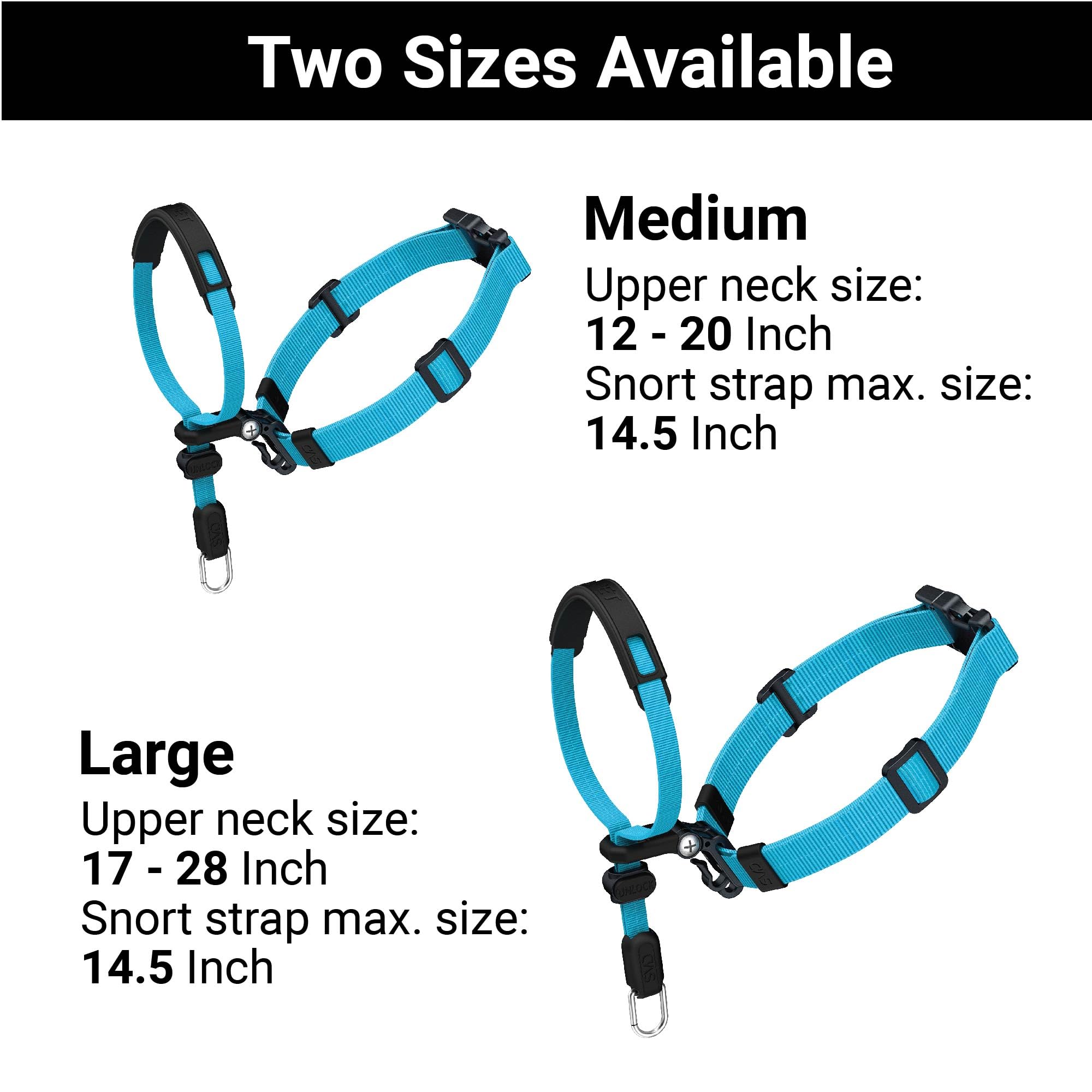 SVD.PET collar frontal para paseos diarios y entrenamiento suave.