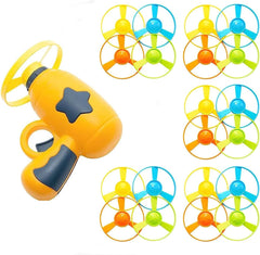 Juguete Svemei para gatos: lanzador de discos para juego activo y seguro.