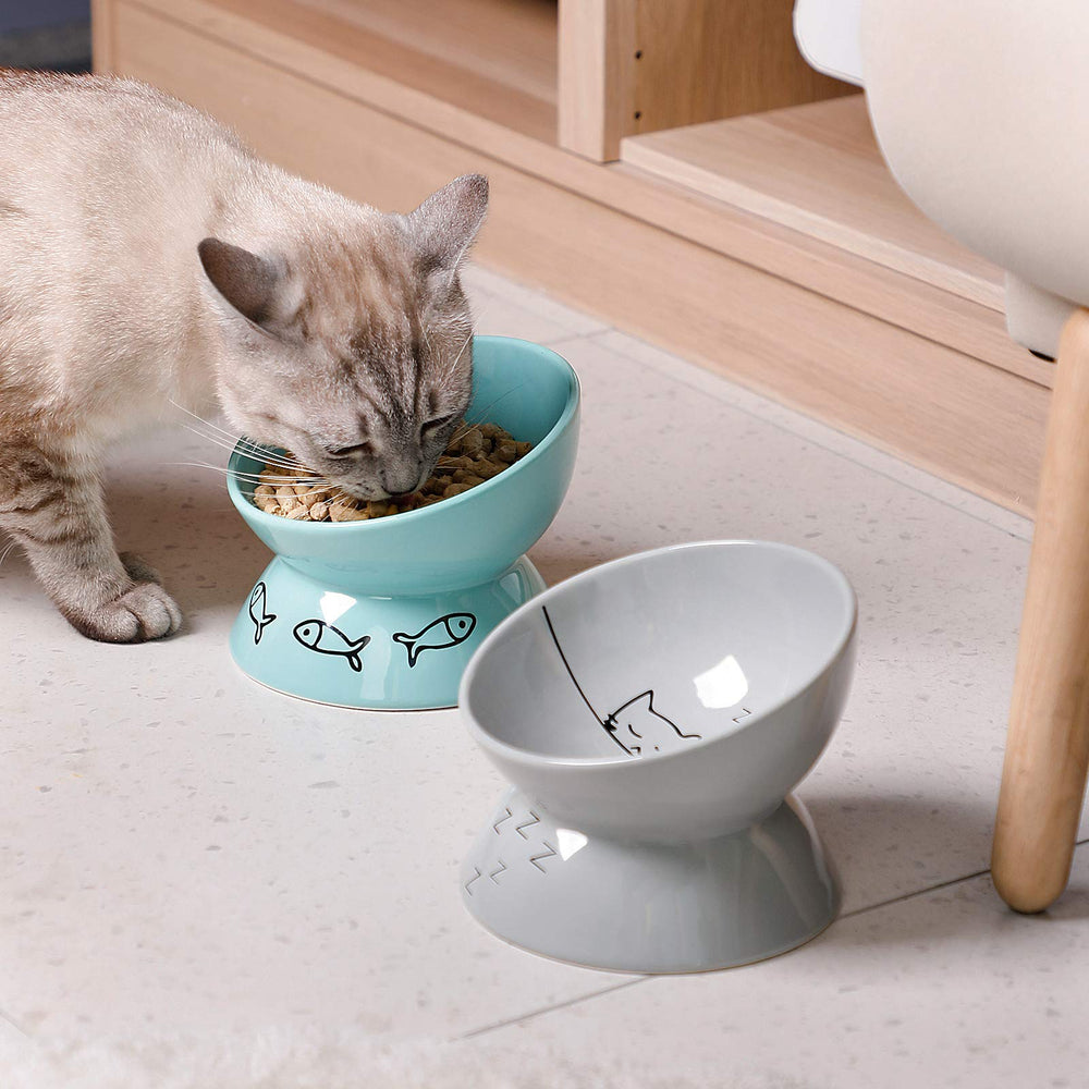 Sweejar diseño elevado cuida la columna al comer.