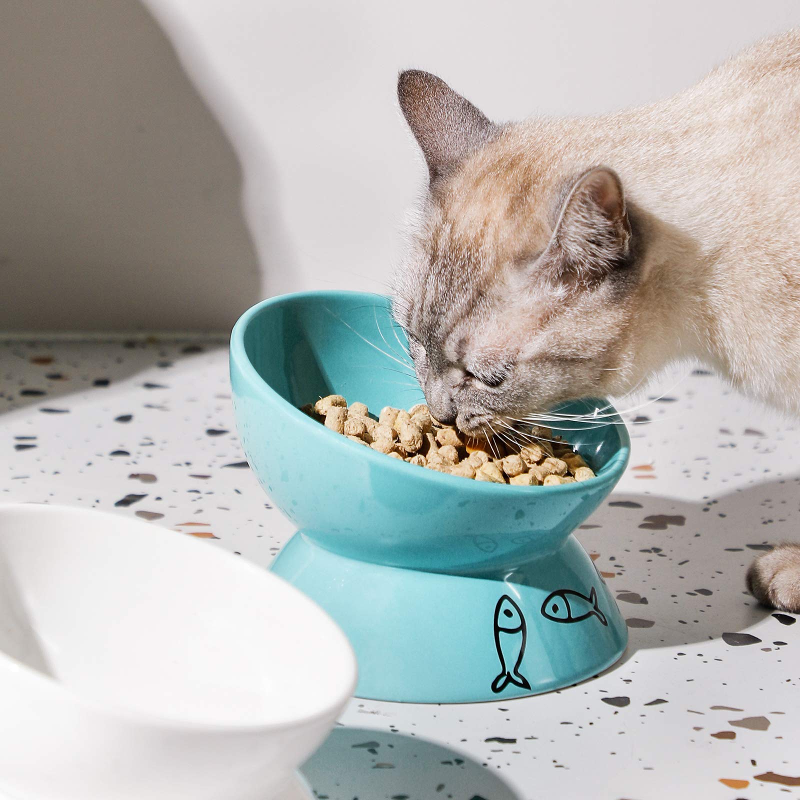 Sweejar tono turquesa añade estilo al área de comida